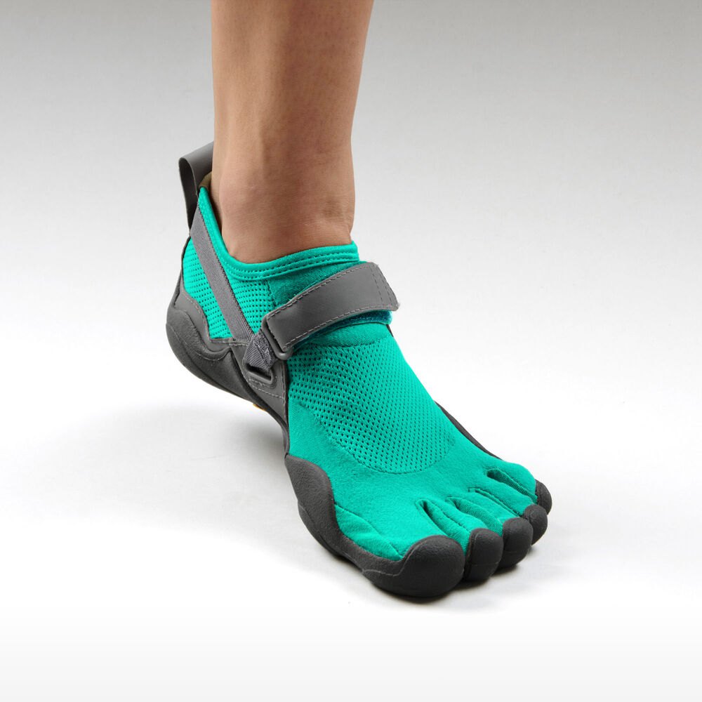 Vibram FiveFingers Dames Kso - Fitness Schoenen Blauw/Groen - 021869KAY